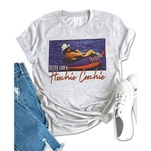Hotter Than A Hoochie Coochie Shirt Country Music Funny T-Shirt